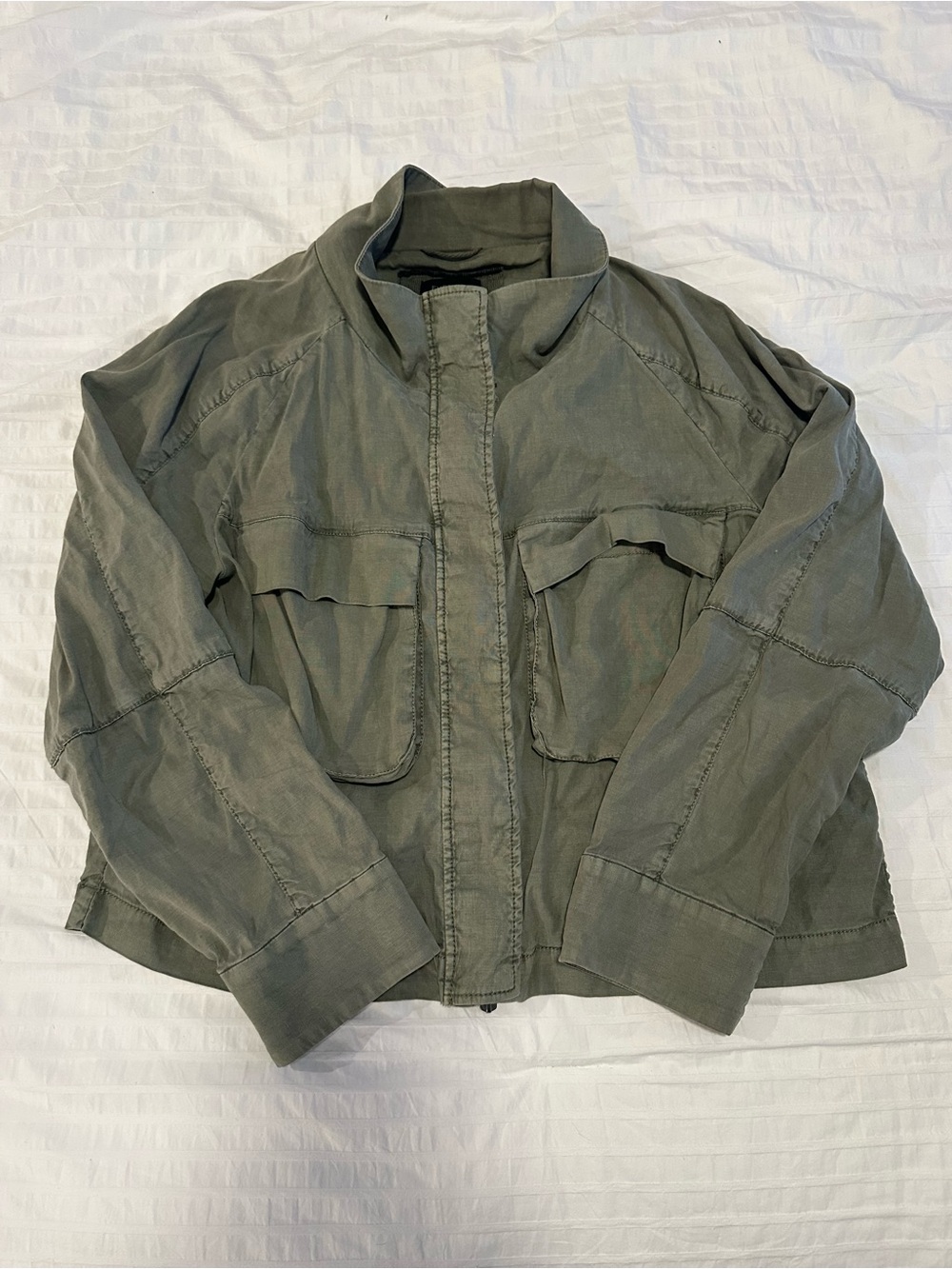 Evereve Olive Green Women's Utility Jacket
